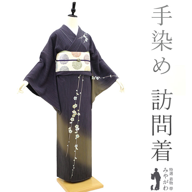 期間限定お値下げ！逸品夏着物【未着用】正絹絽小紋♪葡萄 楽天市場】夏着物 絽 正絹の通販