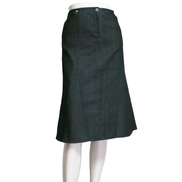美品【中古】ピンコ PINKO デニムスカート 膝丈スカート スカート レディース イタリア製 表記 I42号 9号 M 11号 L 相当 青 ブルー 綿 コットン 伸縮性 ストレッチ シンプル 無地 膝丈 ひざ丈 カジュアル お出掛け 春 夏 秋 春夏秋 ボトムス 20代 30代 40代|フルフルマーケット