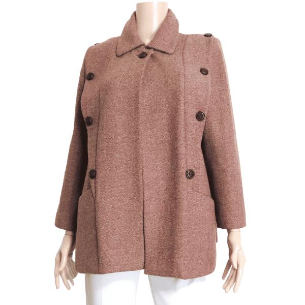 08未使用 カシミアコートブラウンレリアンLeilian　着丈120cm15号 楽天市場】美品【中古】レリアン Leilian カシミヤ コート ウール