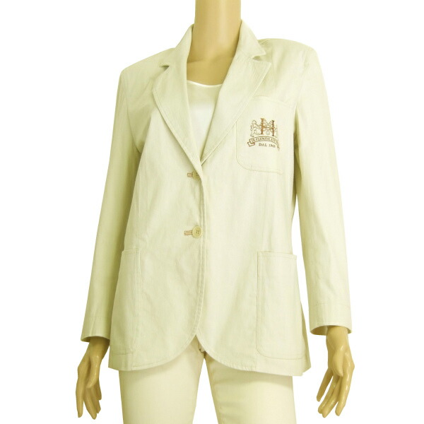 中古 ヘルノ HERNO 美形コットンジャケット イタリア製 表記I40号 9号