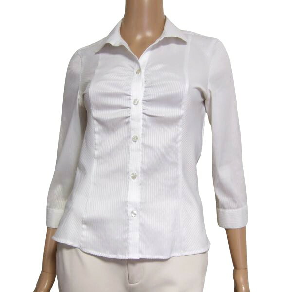 【未使用】ナラカミーチェ ソフトグログランフェイクパールネック七分袖ブラウス 楽天市場】美品【中古】ナラカミーチェ NARACAMICIE ブラウス