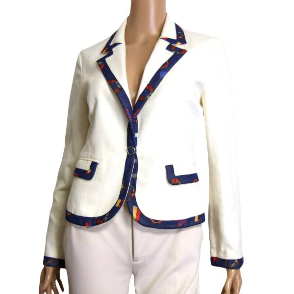 90s OLD GAP 100% リネン テーラード ジャケット レディース M / 90年代 オールド ギャップ ブレザー 無地 サマー ナチュラル 2ボタン 麻 90s OLD GAP 100% リネン テーラード ジャケット レディース M