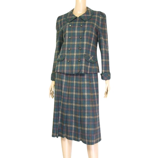 楽天市場】美品【中古】レリアン Leilian スカートスーツ 表記 9