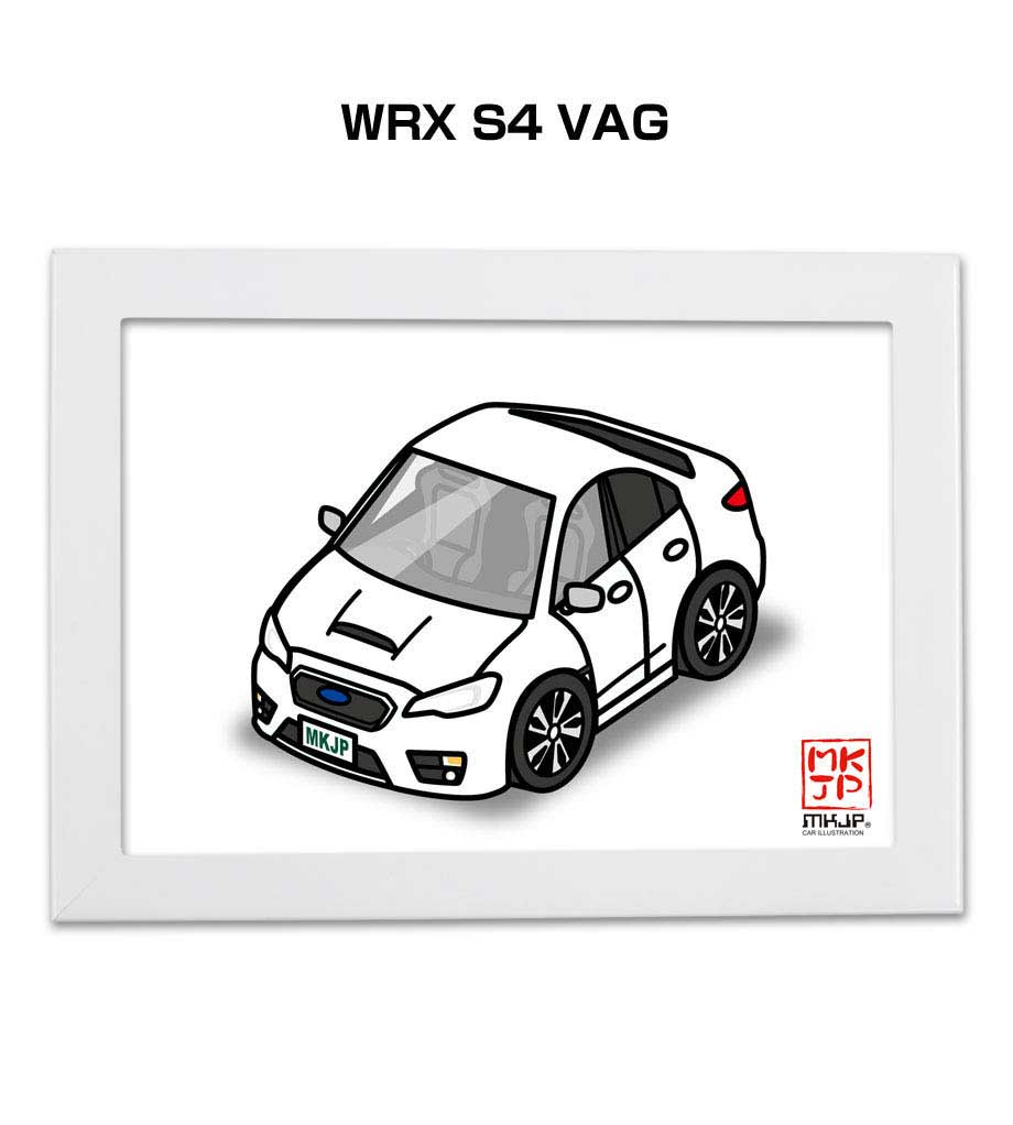 楽天市場 イラストa5 フレーム付き プレゼント 車 納車 祝い 男性 彼氏 メンズ 誕生日 クリスマス スバル Wrx S4 Vag 送料無料 メンテナンスdvdショップ Mkjp