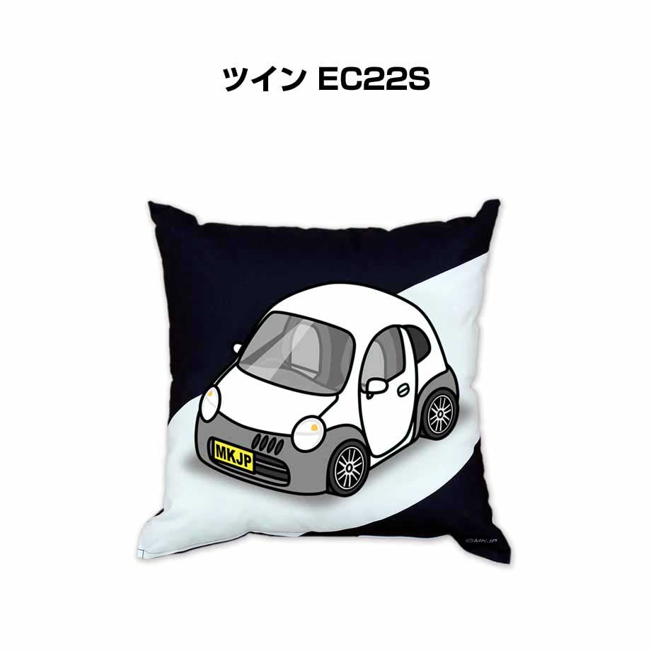 クッション 車好き プレゼント 車 メンズ 誕生日 彼氏 イベント クリスマス 男性 腰痛 かっこいい スズキ ツイン EC22S 送料無料