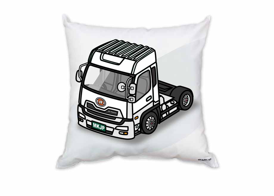 クッション 車好き プレゼント 車 メンズ 誕生日 彼氏 イベント クリスマス 男性 腰痛 かっこいい 外車 Udトラックス クオン Gk6xab 送料無料 Southwestne Com