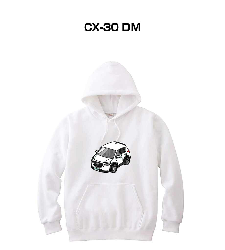 パーカー 車好き プレゼント 車 メンズ 誕生日 彼氏 イベント クリスマス 男性 シンプル かっこいい マツダ CX-30 DM 送料無料