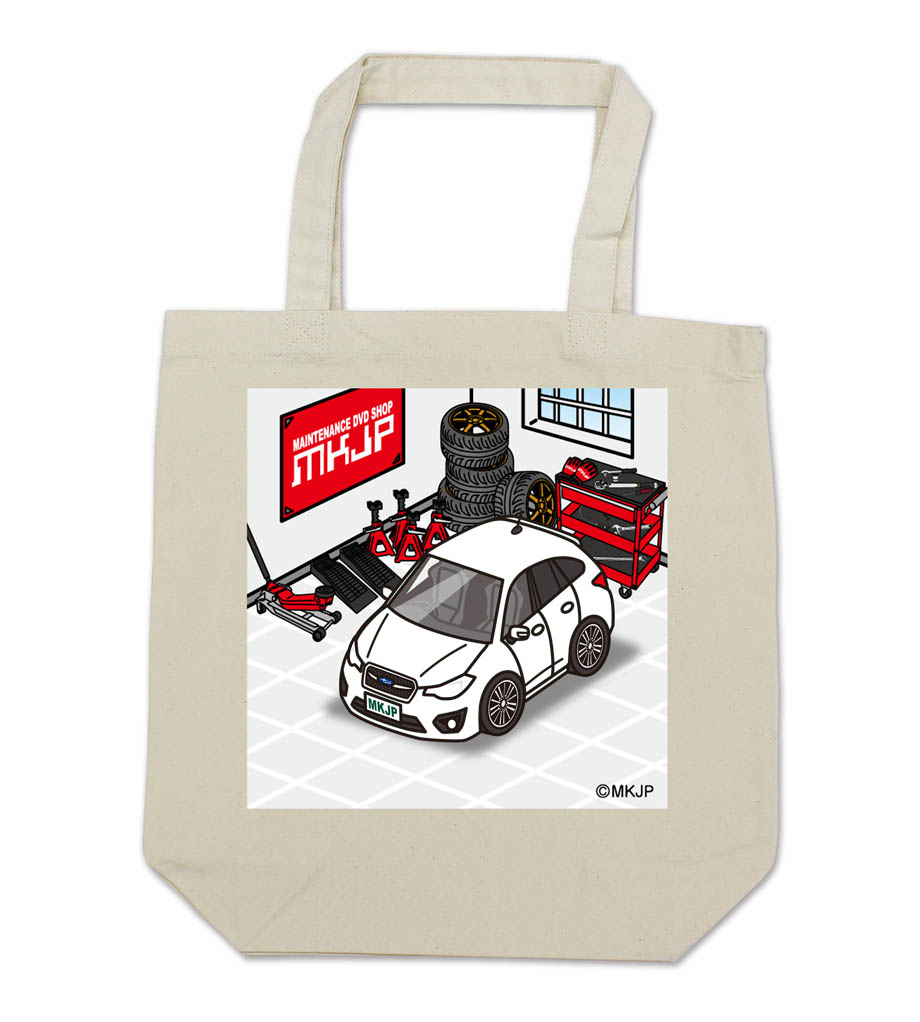 楽天市場 トートバッグ エコバッグ 車好き プレゼント 車 メンズ 誕生日 彼氏 男性 シンプル かっこいい スバル インプレッサ スポーツ Gp2 送料無料 メンテナンスdvdショップ Mkjp