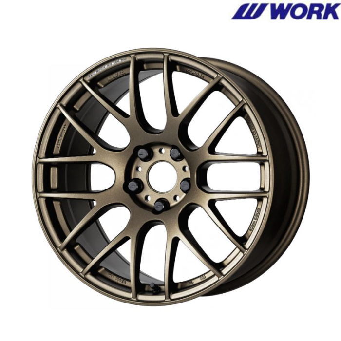 ワークホイール エモーションD9R 4本 WORK 17インチ 4穴 100 7J EMOTION D9R ホワイト ホイール単品 4
