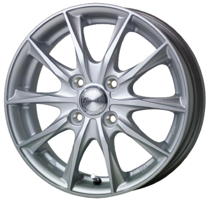 Exceeder 14インチ タイヤホイール 4本セット HOT STUFF ホイール4本セット Exceeder E07 (DS) 14インチ 4.5J