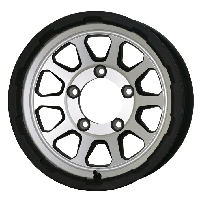 ホイール4本セット 15インチ 6J+0 5H-139.7 MADCROSS RANGER マットシルバー｜タイヤ・ホイール専門店　ミクスト