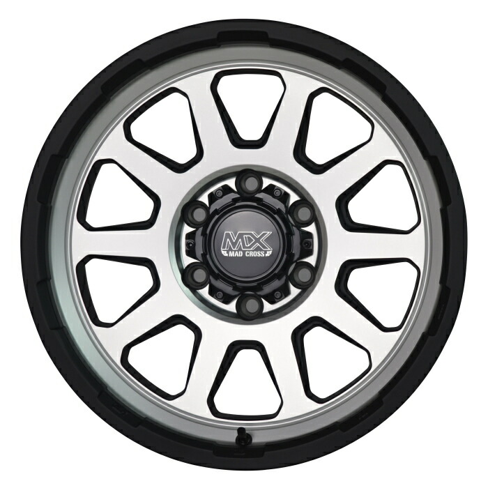 ホイール4本セット 15インチ 6J+33 6H-139.7 MADCROSS RANGER マットシルバー｜タイヤ・ホイール専門店　ミクスト 30,615円
