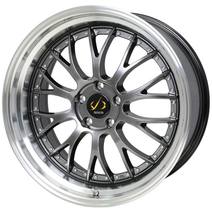 楽天市場】ホイール4本セット 18インチ 8J+42 5H-114.3 STICH MESH NR 