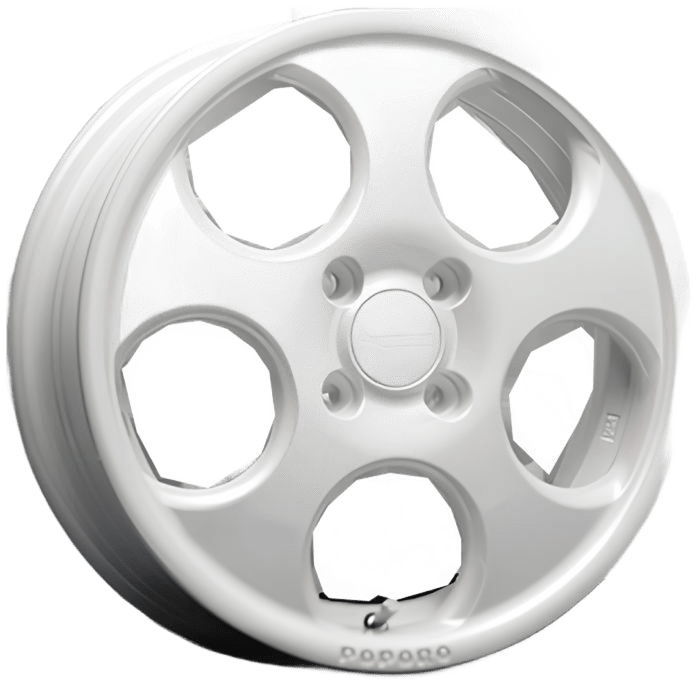 ホイール4本セット 15インチ 4.5J+45 4H-100 HYPERION Poporo パールホワイト｜タイヤ・ホイール専門店　ミクスト
