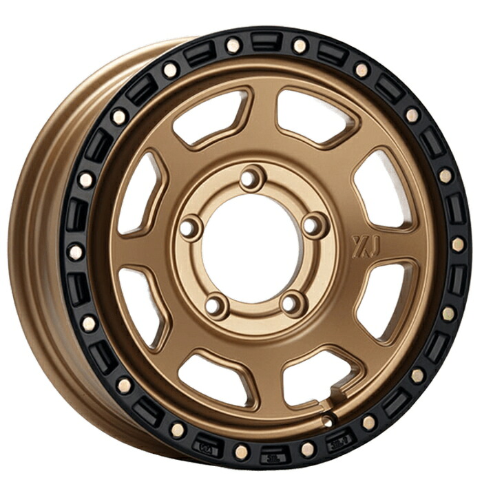 ホイール4本セット 16インチ 5.5J+20 5H-139.7 XTREME-J XJ07 マットブロンズ｜タイヤ・ホイール専門店　ミクスト 65,395円