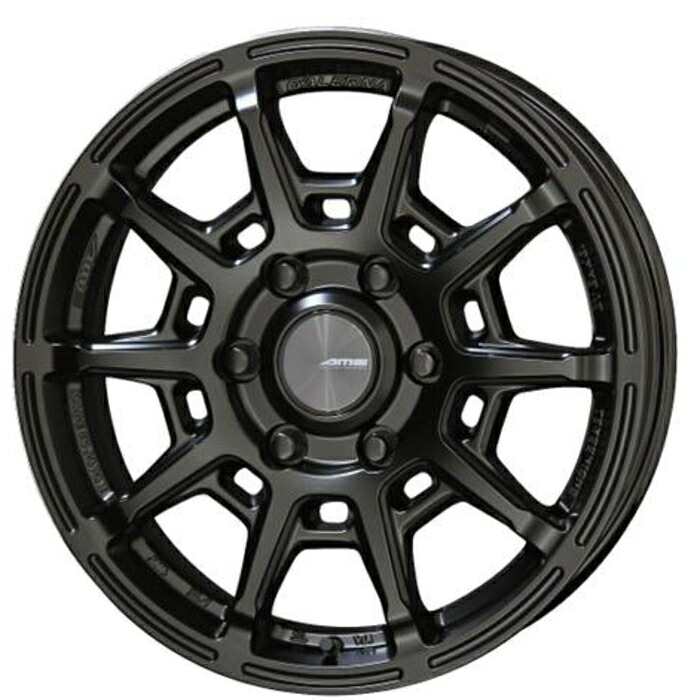 ハイエース等 17インチ 6穴 139.7 6.5J ガレルナ レフィーノ マットブラック ホイール単品 4本セット|タイヤ・ホイール専門店 ミクスト