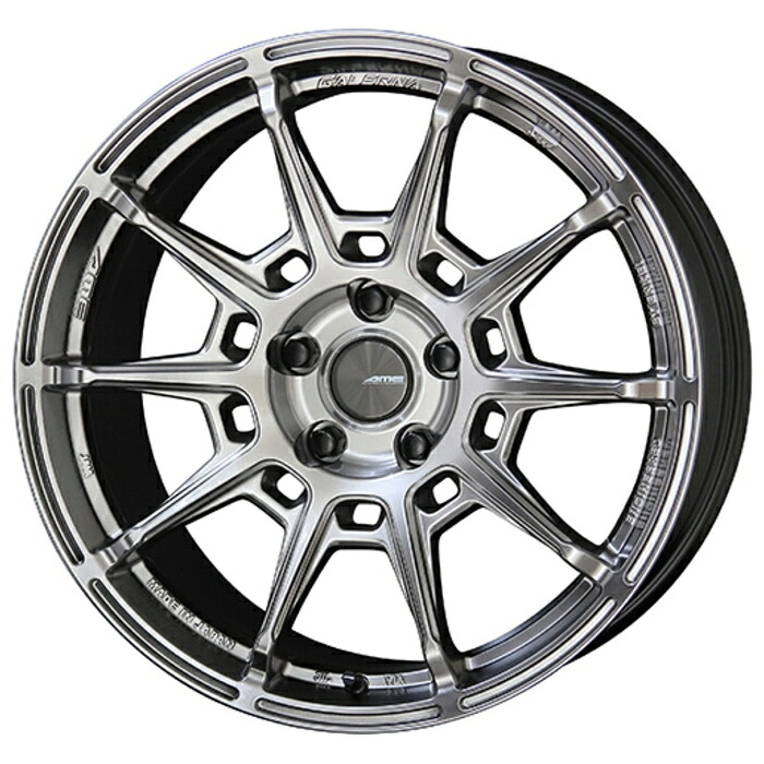 ホイール4本セット 15インチ 4.5J+45 4H-100 GALERNA REFINO ハイパーシルバー|タイヤ・ホイール専門店 ミクスト