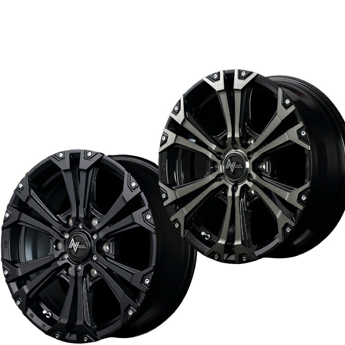 ハイエース等 16インチ 6穴 139.7 6.5J ナイトロパワー ジャベリン NITRO POWER JAVELIN ホイール単品 4本セット｜タイヤ・ホイール専門店　ミクスト 55,380円
