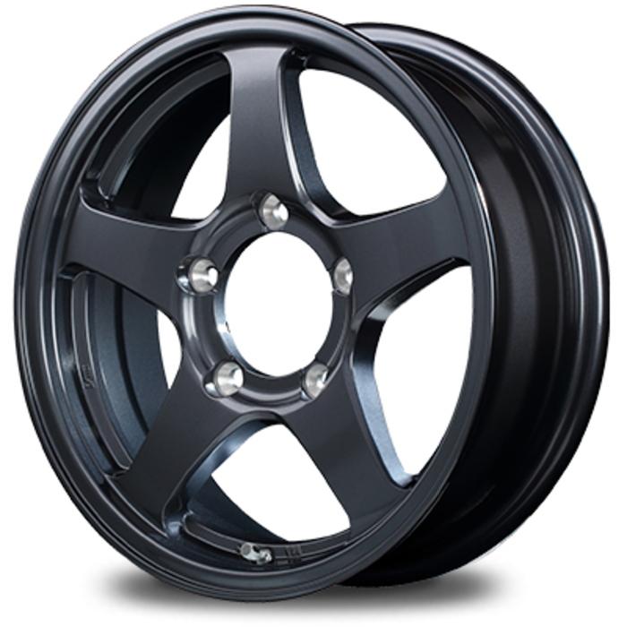 ホイール4本セット 16インチ 5.5J+22 5H-139.7 Off Performer RT-5N+2 ダークガンメタ2|タイヤ・ホイール専門店 ミクスト
