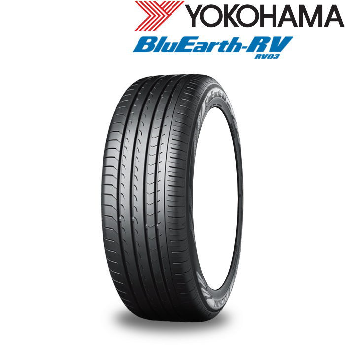 おんぷちゃん様送料込　ヨコハマ　ブルーアース　RV03　215/60R17　国産 BluEarth ヨコハマタイヤ ブルーアース RV−03 215/60R17