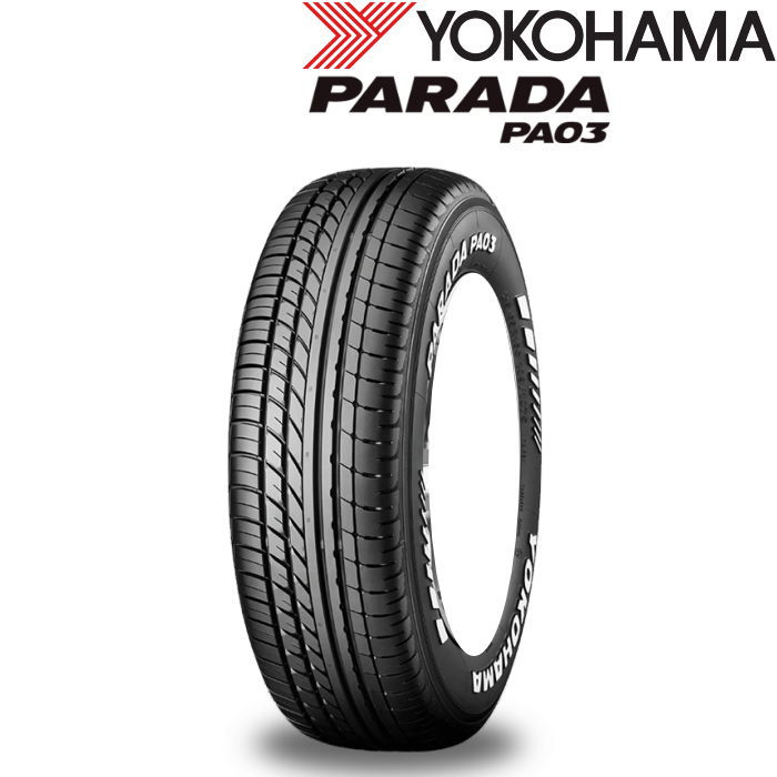ヨコハマパラダ（ホワイトレター） 215/65R/60C 楽天市場】4本 2025年製 サマータイヤ 215/65R16C 109/107S ヨコハマ