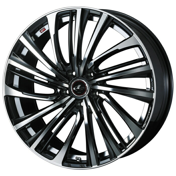 ホイール4本セット 19インチ 7.5J+48 5H-114.3 LEONIS FS PBMC|タイヤ・ホイール専門店 ミクスト