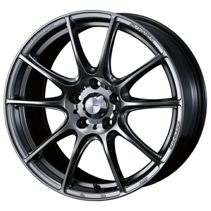 ホイール4本セット 19インチ 9.5J+38 5H-114.3 WedsSport SA-25R PSB｜タイヤ・ホイール専門店　ミクスト