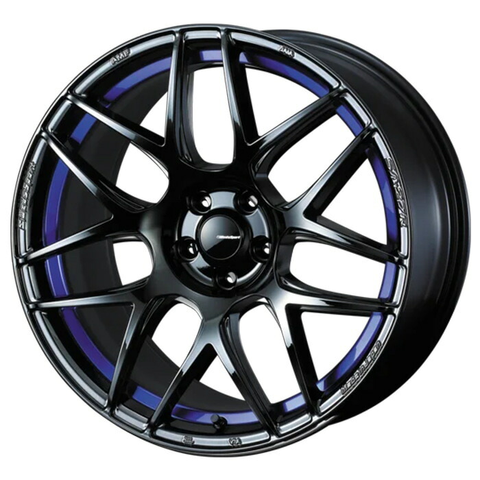 ホイール4本セット 17インチ 6.5J+42 4H-100 WedsSport SA-27R BLC2|タイヤ・ホイール専門店 ミクスト