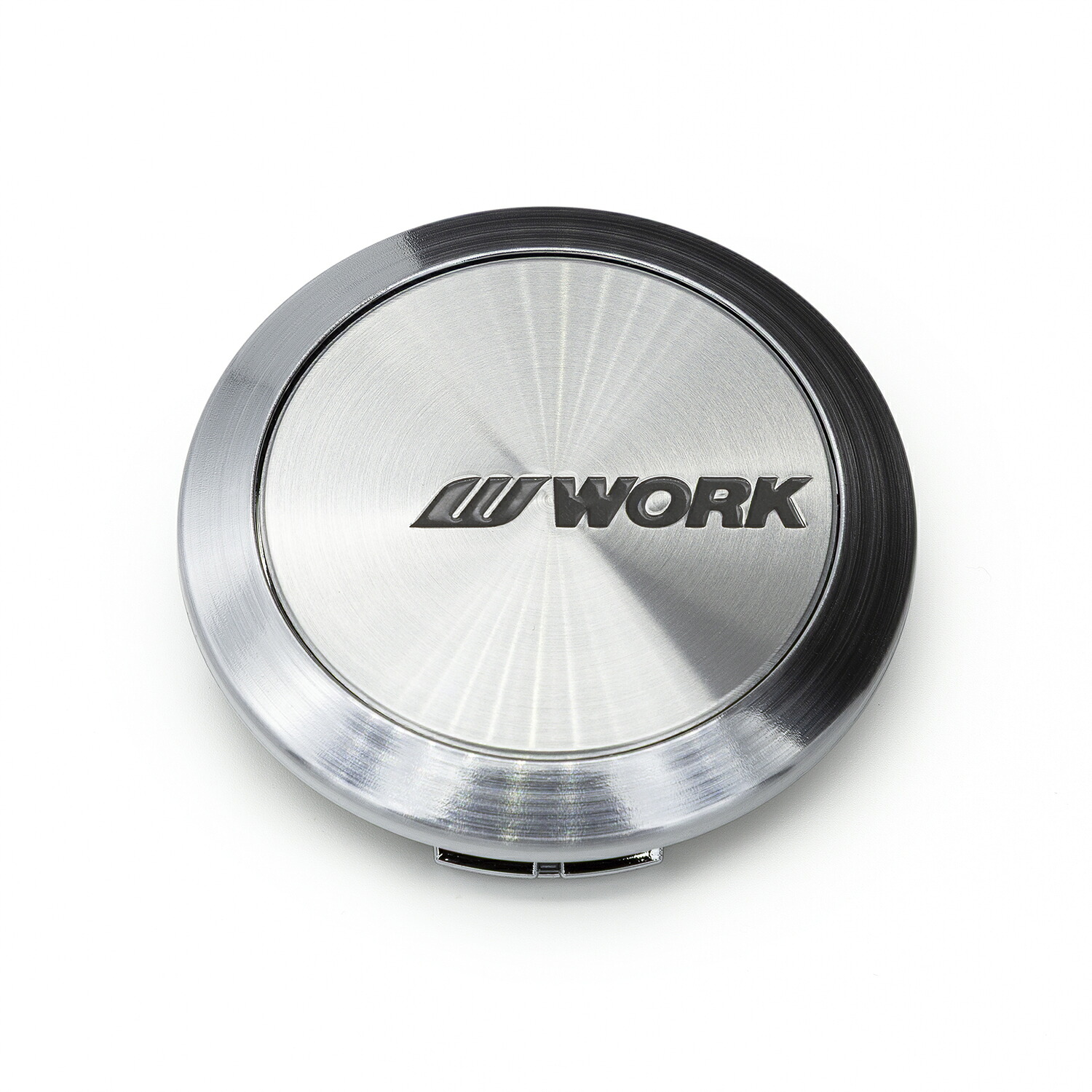 WORK センターキャップ 4枚 EMOTION FLAT TYPE WORK シルバー 120252｜タイヤ・ホイール専門店　ミクスト 12,023円