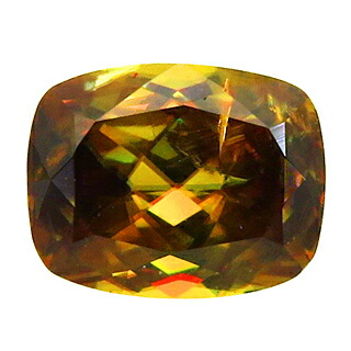 楽天市場】スフェン ルース 3.08ct レアストーン 強テリ 濃黄緑 新たに