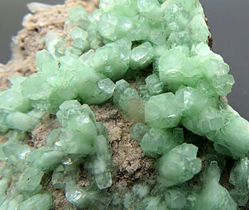 弗素魚眼石-(K) Fluorapophyllite-(K) 大型 展示用 インド産 瑞浪鉱物