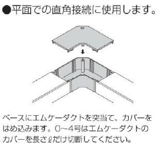 超特価sale開催】-マサル工業 エムケーダクト付属品 7号200型 平面大