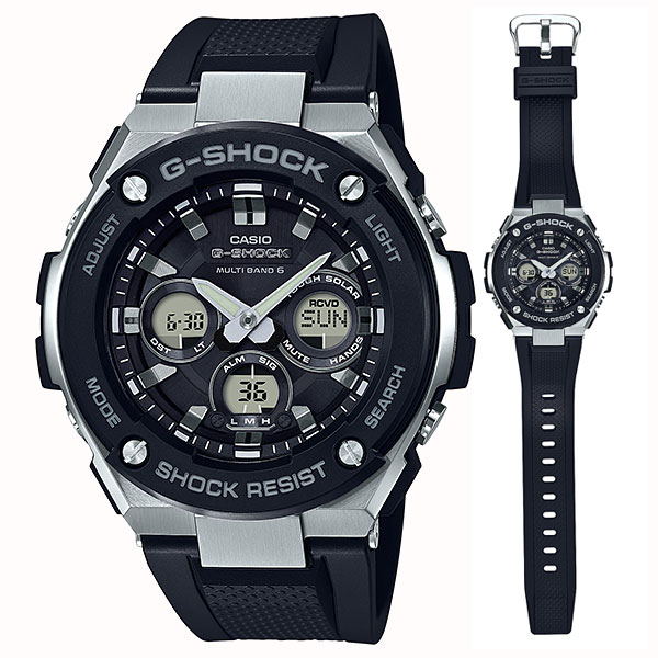 GST-W300-1AJF カシオ Gショック CASIO G-SHOCK G-STEEL　刻印対応、有料　国内正規品　取り寄せ品｜森本時計店店