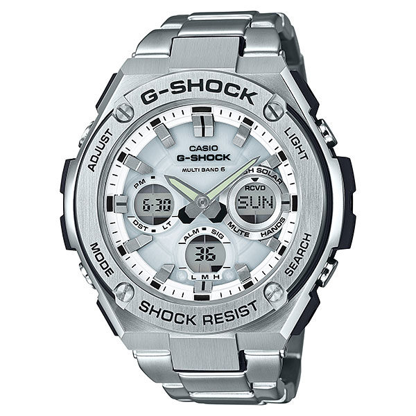 カシオ 腕時計 ジーショック Gスチール GST-W110D-7AJF ソーラー電波時計 CASIO G-STEEL 国内正規品 刻印対応、有料 取り寄せ品