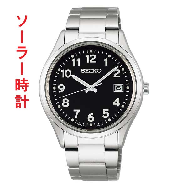 セイコー セレクション SEIKO SELECTION Sシリーズ ソーラー メンズ 腕時計 SBPX155 男性 紳士 用 ウオッチ SEIKO 黒色 ブラック 系 刻印対応有料 取り寄せ品|森本時計店店