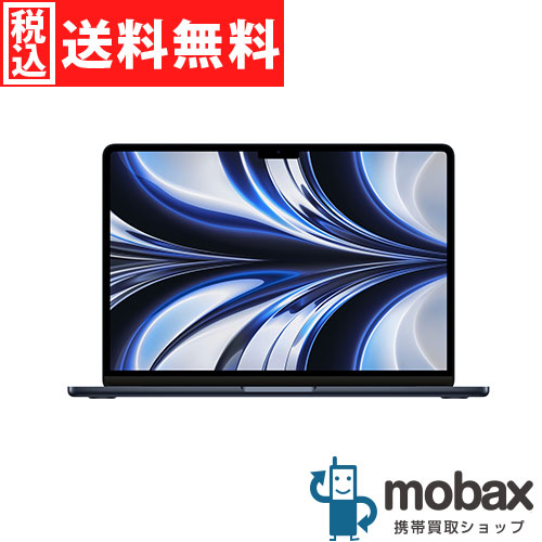 ◆尖んがりUP◆【美品】【中古】 MacBook Air Liquid Retina見せびらかす 13.6in/Apple M2手当て/8GB/512GB [夜夜中] MLY43J/A 2022年版