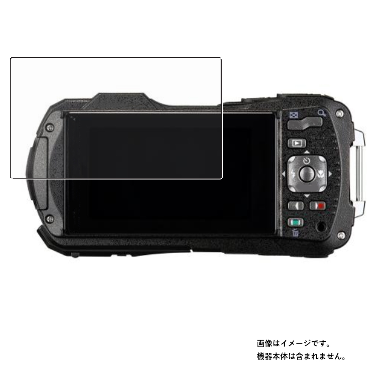 市場 RICOH 防指紋 抗菌 抗ウイルス 用 クリア WG-80