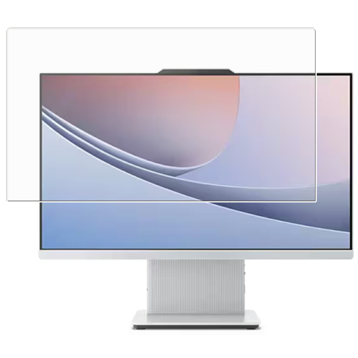 【商品は保護フィルムのみ】 Lenovo IdeaCentre AIO 24IRH9 23.8インチ 2024年モデル 用 [DP] 清潔 目に優しい アンチグレア ブルーライト カット タイプ 液晶 保護 フィルム ★