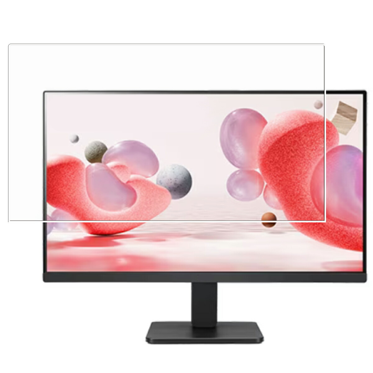 【商品は保護フィルムのみ】 LG 24MR400-B 用 [DP] 防指紋 クリア タイプ 液晶 保護 フィルム ★ エルジー エレクトロニクス
