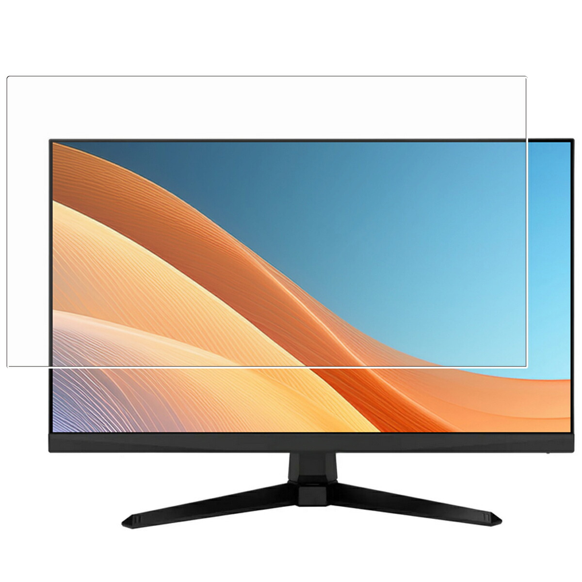 【商品は保護フィルムのみ】 ASUS TUF Gaming VG246H1A 用 [DP] 清潔 目に優しい アンチグレア ブルーライト カット タイプ 液晶 保護 フィルム ★ エイスース タフ ゲーミング