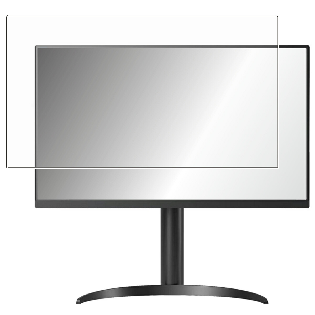 【商品は保護フィルムのみ】 LG 27QN850-B 用 [DP] マット 反射低減 タイプ 液晶 保護 フィルム ★ エルジー エレクトロニクス