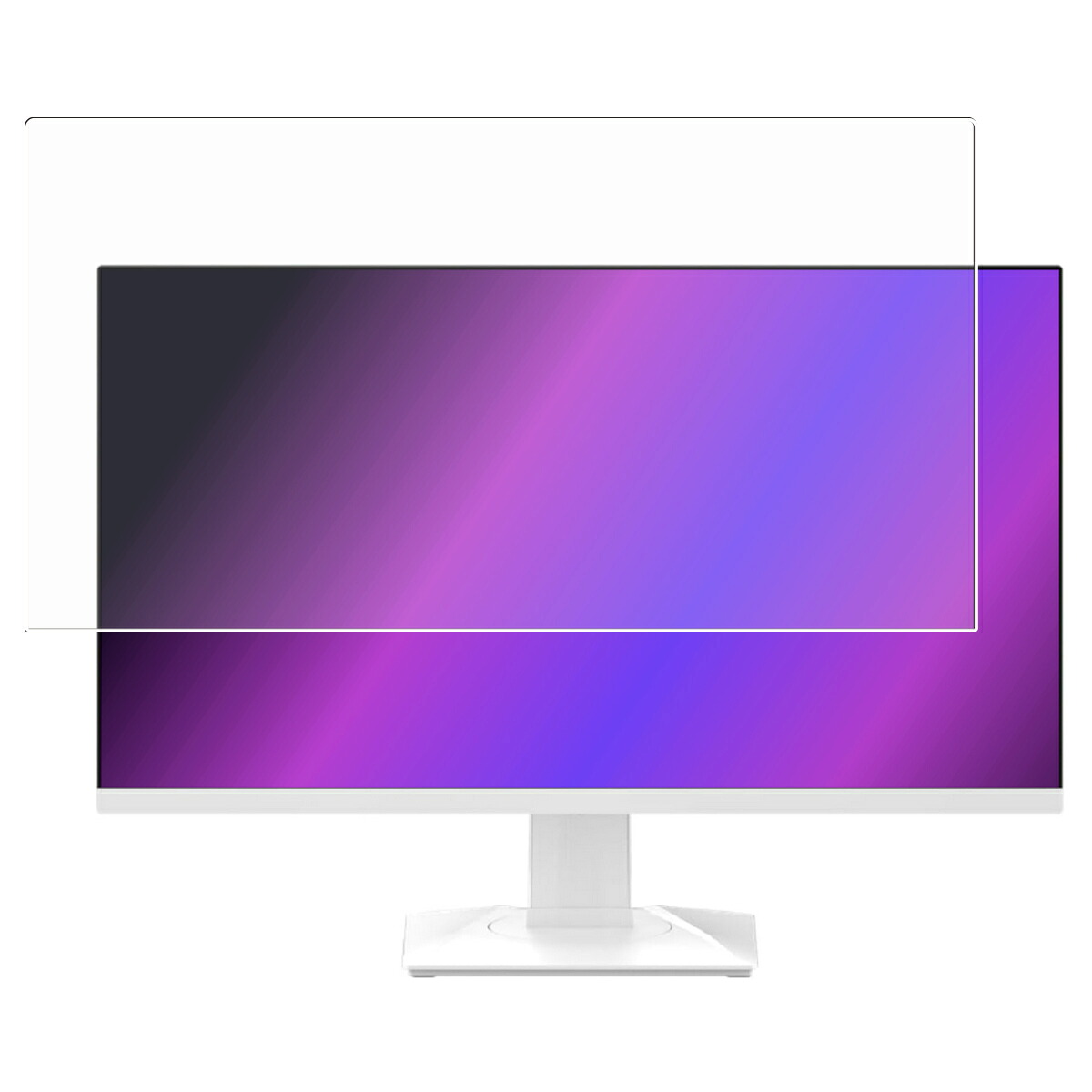【商品は保護フィルムのみ】 MSI MAG 274QRFW 用 [DP] マット 反射低減 タイプ 液晶 保護 フィルム ★