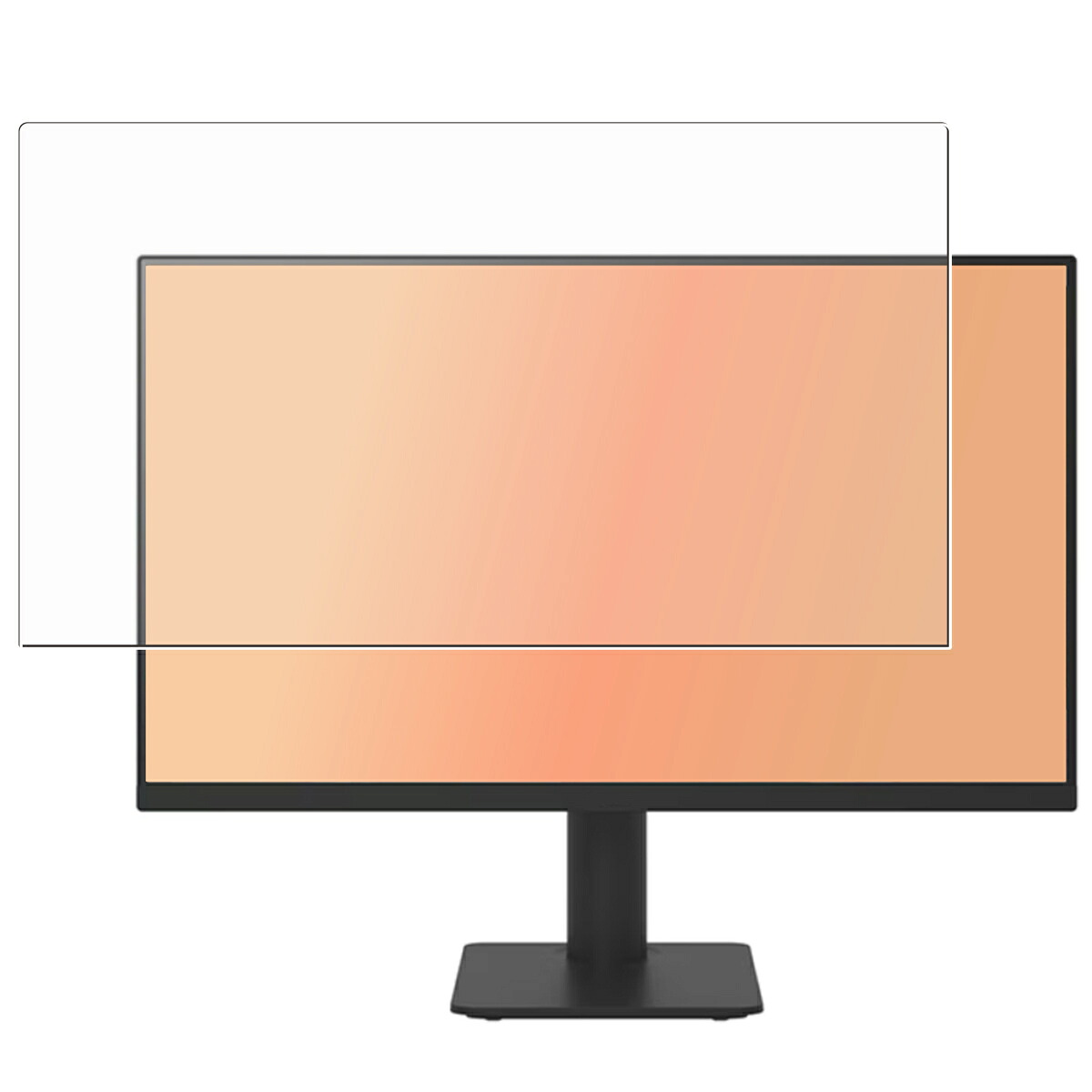【商品は保護フィルムのみ】 LG 27MS570B-B 用 [DP] マット 反射低減 タイプ 液晶 保護 フィルム ★ エルジー エレクトロニクス