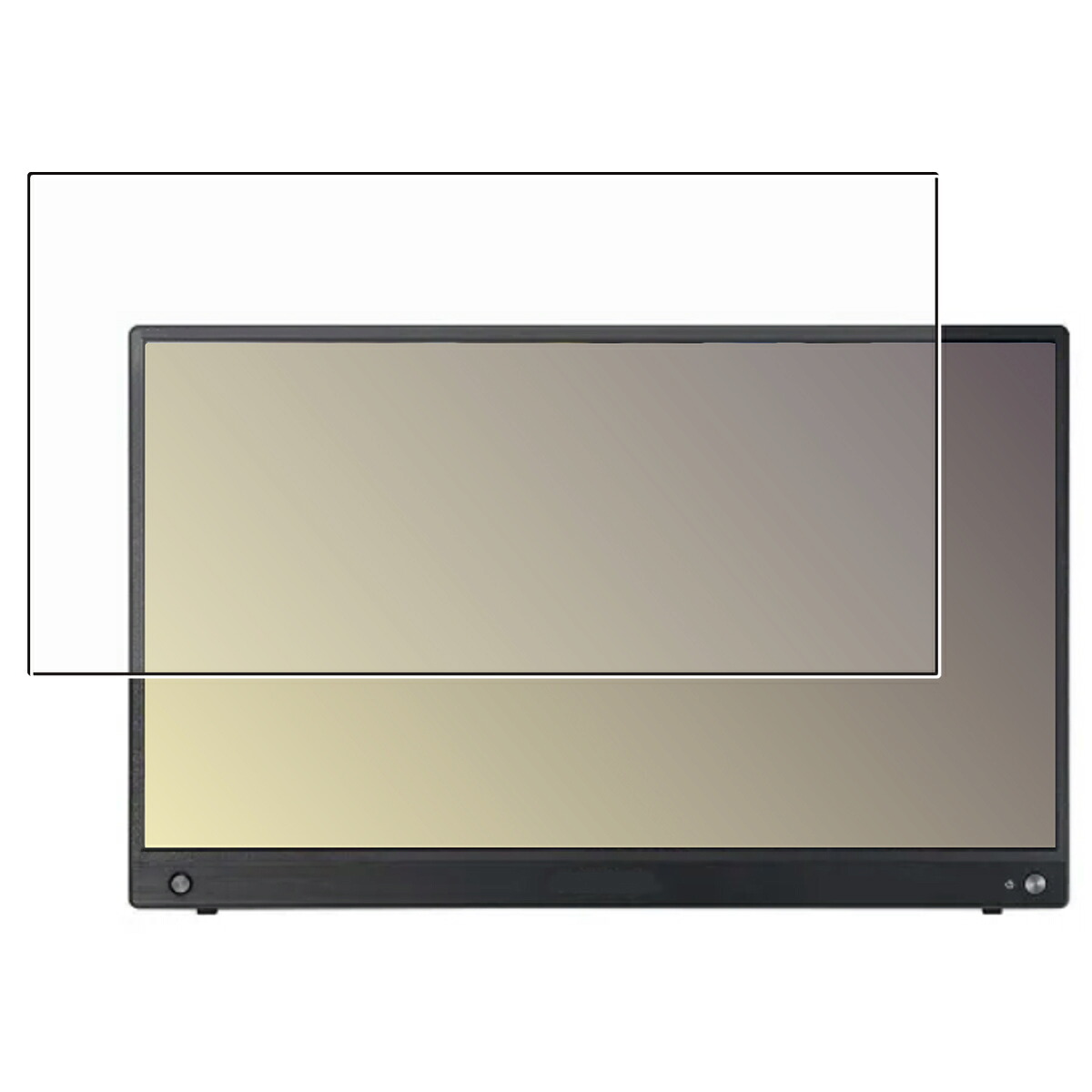 【2枚セット】ASUS ZenScreen GO MB16AWP 用 [N40] 高機能 反射防止 スムースタッチ 抗菌 液晶 保護 フィルム ★ エイスース ゼンスクリーン ゴー