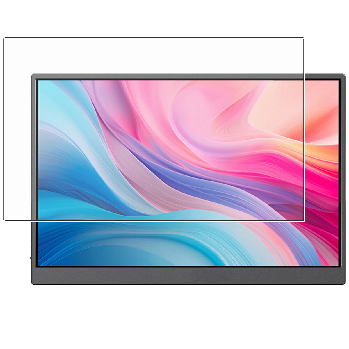 【2枚セット】JAPANNEXT JN-MD-IPS105FHDPR 用 [10] 安心の5大機能 衝撃吸収 ブルーライト カット 液晶 保護 フィルム 反射防止 抗菌 気泡レス ★ ジャパンネクスト