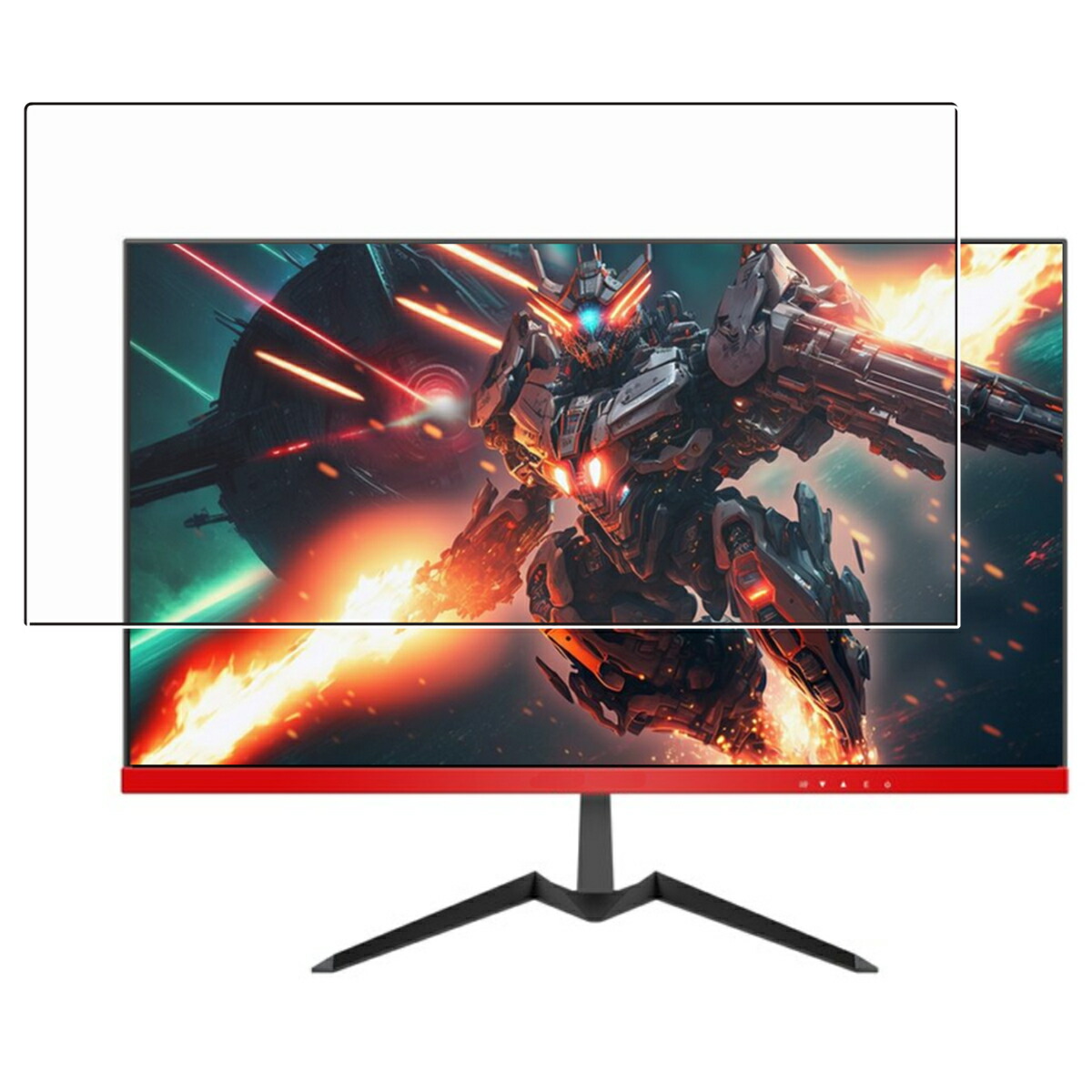 【商品は保護フィルムのみ】 JAPANNEXT JN-245VG240FLFHDR 用 [DP] 超撥水 すべすべ 抗菌 抗ウイルス クリア タイプ 液晶 保護 フィルム ★ ジャパンネクスト