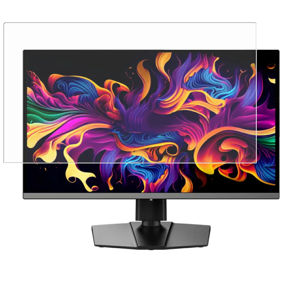 【商品は保護フィルムのみ】 MSI MPG-271QRX-QD-OLED 用 [DP] マット 反射低減 タイプ 液晶 保護 フィルム ★ エムエスアイ