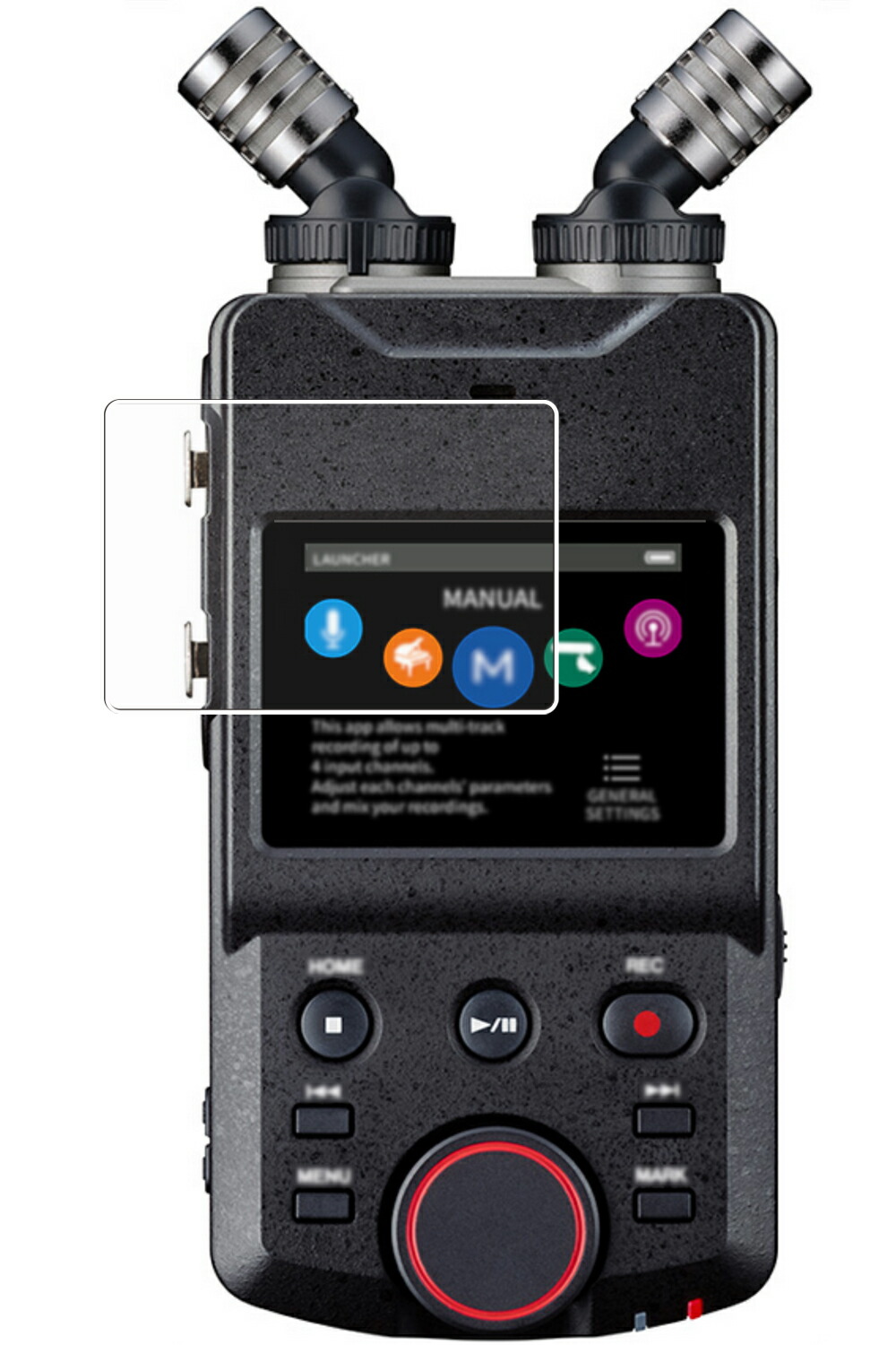 【楽天市場】【2枚セット】TASCAM Portacapture X6 用 高硬度 9H ブルーライトカット クリア 液晶 保護 フィルム ★