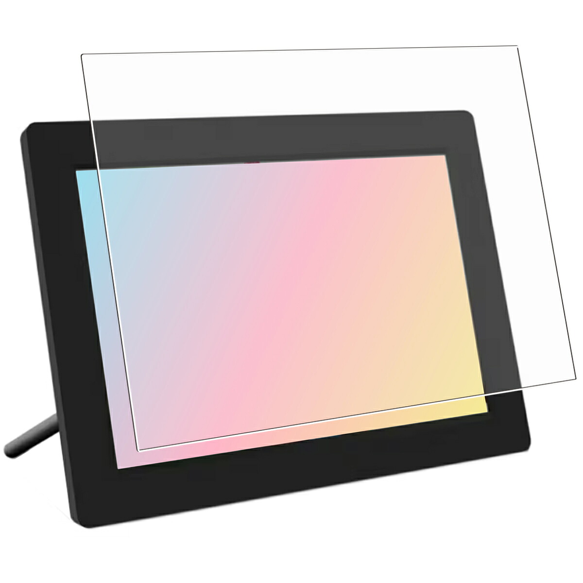 【2枚セット】moonka mnk021 用 [10] 安心の5大機能 衝撃吸収 ブルーライト カット 液晶 保護 フィルム 反射防止 抗菌 気泡レス ★ ムーンカ