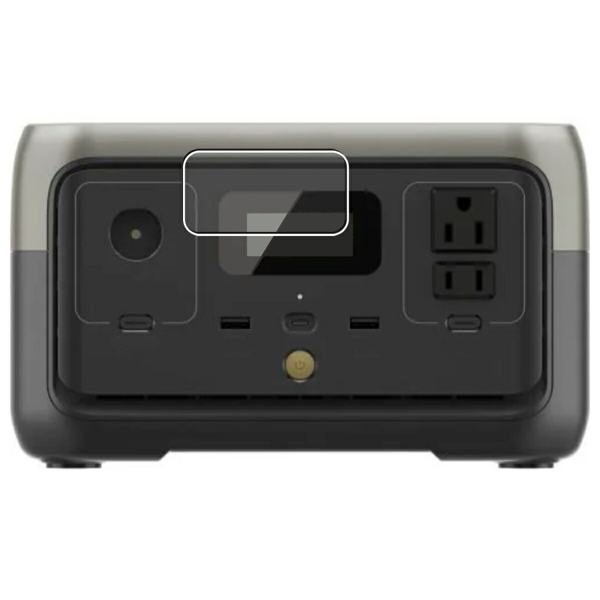 プレゼント EcoFlow RIVER 2 ZMR600-JP 用 高硬度 9H ブルーライト